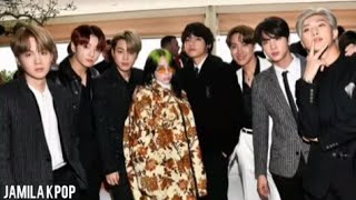 BTS and billie eilish😭and Moment at Variety Hitmakers Brunch 2019💜 [upl. by Audy]