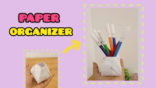 ORGANIZE YOUR LIFE DIY Paper Organizer in few minutes  ArtsySoorya [upl. by Merth248]