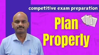 Competitive Exams  Strategy  Study  Preparation  Proper Plan for Exam  Part 5  VPalanichamy [upl. by Ewart270]