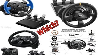 Thrustmaster t300 vs thrustmaster t150 vs Logitech g29 txtmxg920 the Best steering wheel setup [upl. by Bills464]