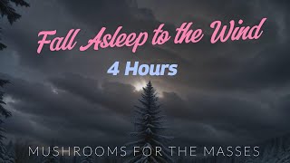 4 HOUR WIND VIDEO FOR SLEEP Fall asleep fast perfect breeze16 different scenes [upl. by Dnallor488]