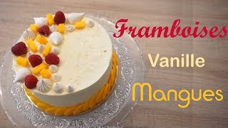 Je pâtisse un entremet mangue vanille framboise [upl. by O'Meara]