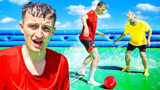 WORLDS MOST DANGEROUS SLIP N SLIDE FOOTBALL TOURNAMENT [upl. by Demetra268]