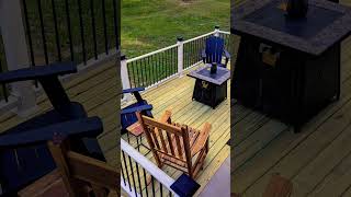 Deck build time lapse deck contractor craftsman upstatesc carpentry deckconstruction [upl. by Leonanie]