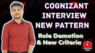 Cognizant Interview New Pattern  Role Change in Interview  Genc next  pro amp Genc [upl. by Othe]