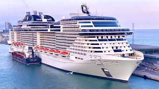 MSC Virtuosa Cruise Ship Tour 4K [upl. by Nayk]