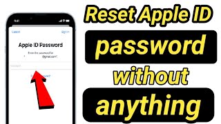 Reset Apple ID password without trusted phone number and email [upl. by Gass987]