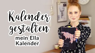 KALENDER GESTALTEN I ELLA WOCHENKALENDER I Advance Your Style [upl. by Ardnuhs187]