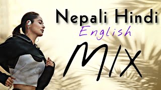 Nepali Hindi Vs English Mix Remix Song 2022  Best Nepali Mix Remix [upl. by Rhetta]