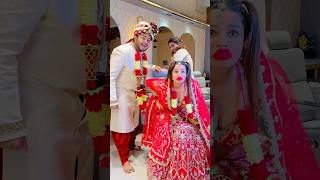 Bride Reaction On Makeup  Sujal Thakral shorts ytshorts youtubeshorts funny wedding marriage [upl. by Acenes]