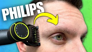 PHILIPS OneBlade Pro for Eyebrows My Routine [upl. by Gainor534]