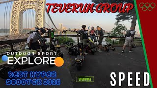 Top 3 insane Electric scooter kaabo teverun inmotion rs a family group ride Bronx NYC NJ 2024 [upl. by Nade]