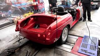 MGB 46 litre V8 dyno runs [upl. by Seen]