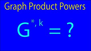 Graph Product Powers Graph Theory [upl. by Eissed]