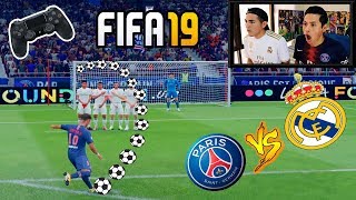 EPIC DUELO 😱 PSG vs Real Madrid ¡Duelo Epico en FIFA19 ⚽️ [upl. by Anat639]