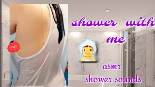 LIGO CHALLENGE WHITE SANDO No Bra And Panty  ASMR SHOWER SOUNDS [upl. by Rednaeel]