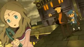 Professor Layton and the Azran Legacy 3DS  All Cutscenes German [upl. by Inus662]