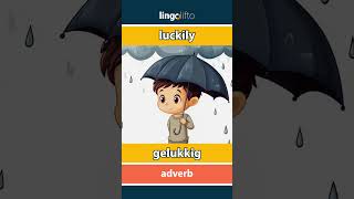 🇬🇧🇳🇱 luckily  gelukkig  vocabulary builder  learn English  laten we Engels leren [upl. by Agemo800]