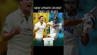 NEW UPDATES ON BGT IND VS AUS SCHEDULE STARTING AND ENDING FULL DETAILS cricket cricanalysis [upl. by Ecyaj]