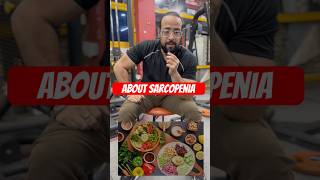 ABOUT SARCOPENIA proteindiet healthylifestyle healthylifestyle healthyfoods exercise gym [upl. by Ajnin]