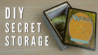 Awesome magic deck secret storage DIY [upl. by Novyad511]