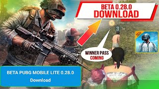 Finally 😍 Beta Pubg Lite 0280 Update Download  Pubg Lite Winner Pass 64  Pubg Lite New Update [upl. by Azal]