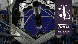 Refractor vs Reflector Telescopes  Space Pod 042415 [upl. by Ittam]