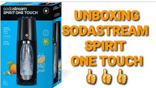 SODASTREAM SPIRIT ONE TOUCHwhat do you think🤫🤫🤫 [upl. by Mond350]