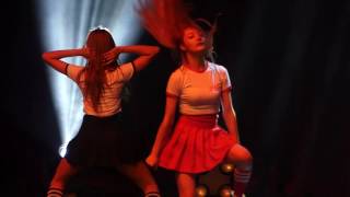 160910 플레디스 걸즈PLEDIS Girlz  댄스 퍼포먼스Dance performance 주결경 직캠 [upl. by Ezzo143]