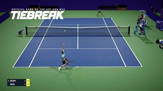 TIEBREAK  Alexander Zverev Vs Dominic Thiem I US Open I Expert Difficulty PS5 [upl. by Seward]