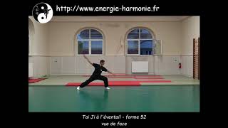 Tai Ji Gong Fu Shan  Forme 52  太极功夫扇 52式 [upl. by Hernandez]