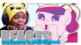 Cadences Childhood  MLP Animation Reaction  AyChristene Reacts [upl. by Nnylyt]