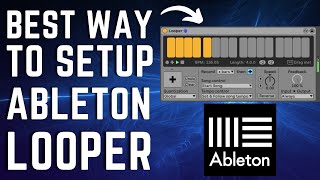 How to set up LOOPER within Ableton Live SUPER FAST [upl. by Rahal971]