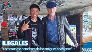 Jorge Ilegales quotSomos como herederos de los antiguos chamanesquot hablando de sus visitas a México [upl. by Artair]