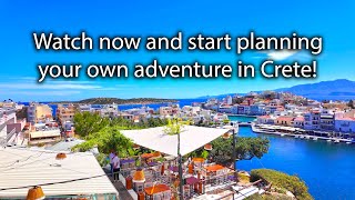 Exploring Agios Nikolaos Crete  April 2024 Tour Guide  City Driver Tours [upl. by Vincent]