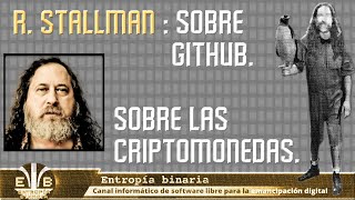 Web3 Summit Berlín 924  Richard Stallman 78 Sobre GitHub Sobre criptomonedas y GNU Taler [upl. by Yerot]