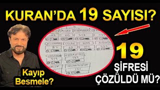 KURANDAKİ 19 MUCİZESİ BÜYÜK SIR ÇÖZÜLDÜ MÜ [upl. by Knighton]