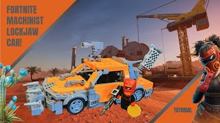 LEGO Fortnite Machinist Lockjaw Car Turorial [upl. by Sivraj]