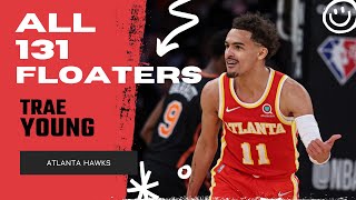 Trae Young ALL 131 Floaters From 202122 NBA Regular Season  King of NBA [upl. by Arenat]