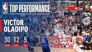 Victor Oladipo Puts Up A Season High 12 Assists In The Pacers Dub [upl. by Duong206]