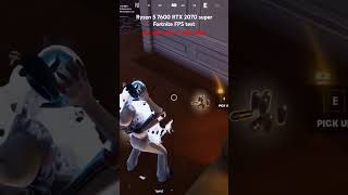 Fortnite FPS test Ryzen 5 7600 RTX 2070 Super fortnite amdryzen rtx2070super fpstest ch5s3 [upl. by Monika]