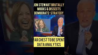 Jon Stewart brutally mocks and dissects democrats’ strategy election trump dnc [upl. by Mickelson]