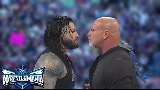 WWE FULL MATCH  Roman Reigns Vs Goldberg  SmackDown Live Full Match [upl. by Tamas]