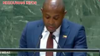 Discour du ministre des enfer etranger devant a la nation units [upl. by Barbabra]