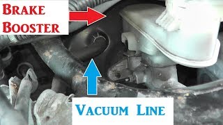 How To Test amp Replace the Brake Booster and Brake Booster Vacuum Hose [upl. by Snyder]