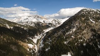 Luftaufnahme StegMalbun Triesenberg Liechtenstein [upl. by Eidnim]