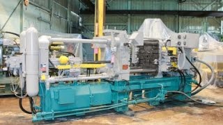 Used 340 Ton Buhler SC D 34 Cold Chamber Die Casting Machine 4256 [upl. by Heater]