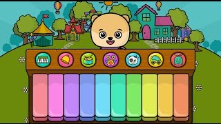 Piano for kids by Bimi Boo Educational Baby Game [upl. by Spense309]