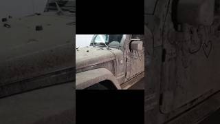 Jeep cleaning see after New look 😲ytshorts shorts jeep cleaning viralvideo viralshorts [upl. by Aisul]