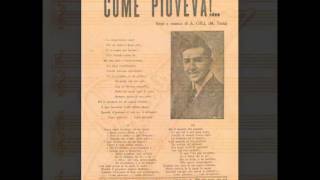 COME PIOVEVA CLAUDIO VILLA  CETRA 1956 [upl. by Lothair]